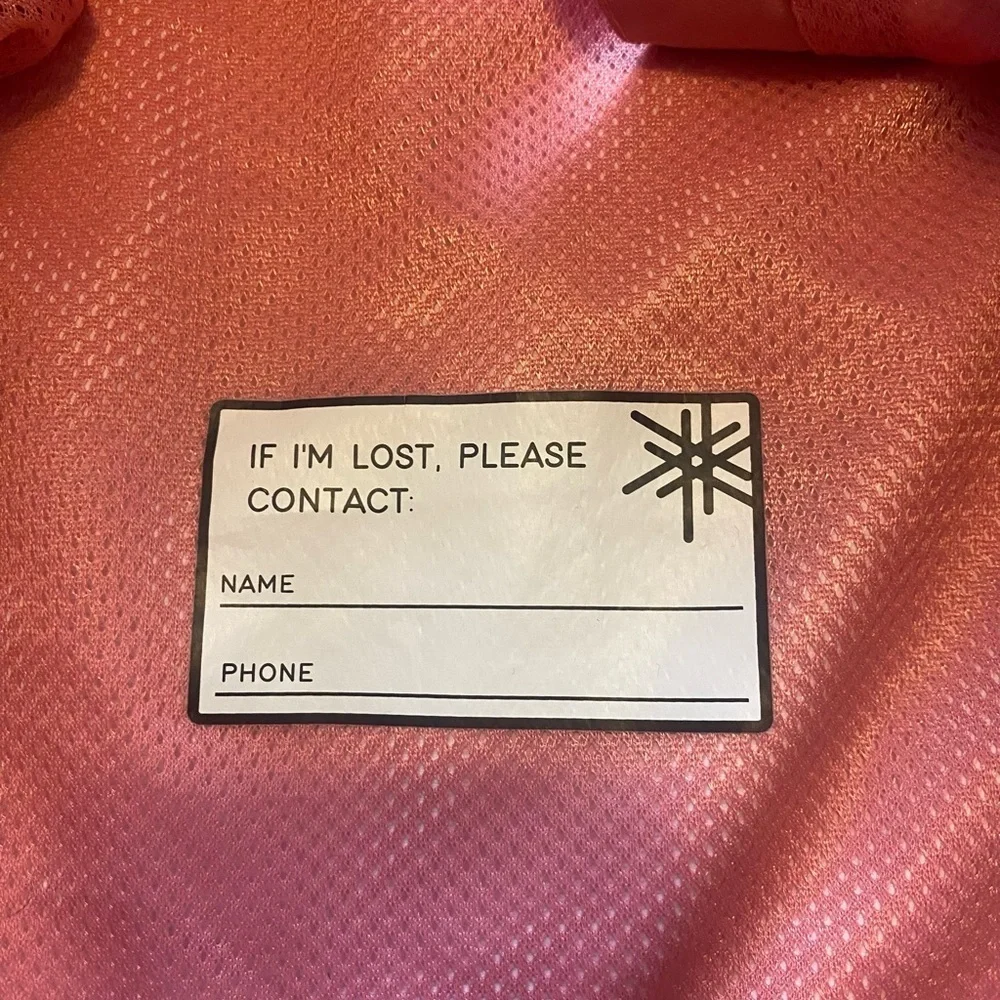 Therm Pink Contact Label Jacket